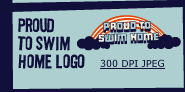 proud to swim home logo